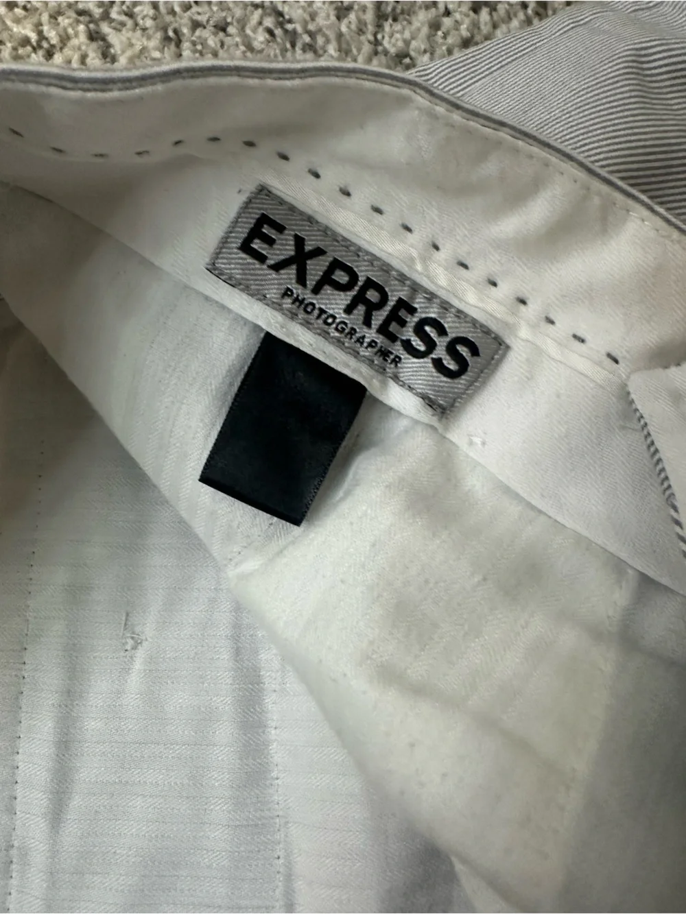 Express Striped Dress Pants